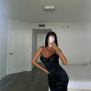 Elegant Black Mini Dress